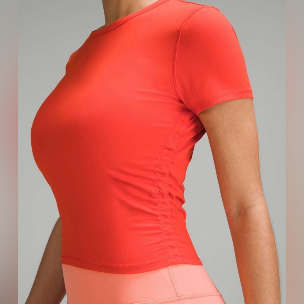 Lululemon All It Takes Short Sleeve Shirt Nulu
Solar Orange